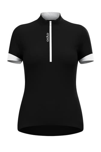 ODLO Fahrradtrikot 'Essential' schwarz