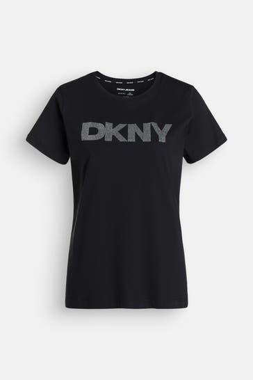 DKNY T-Shirt schwarz