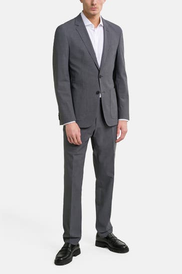 BOSS Anzug grau