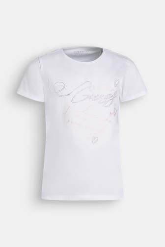 GUESS T-Shirt weiß