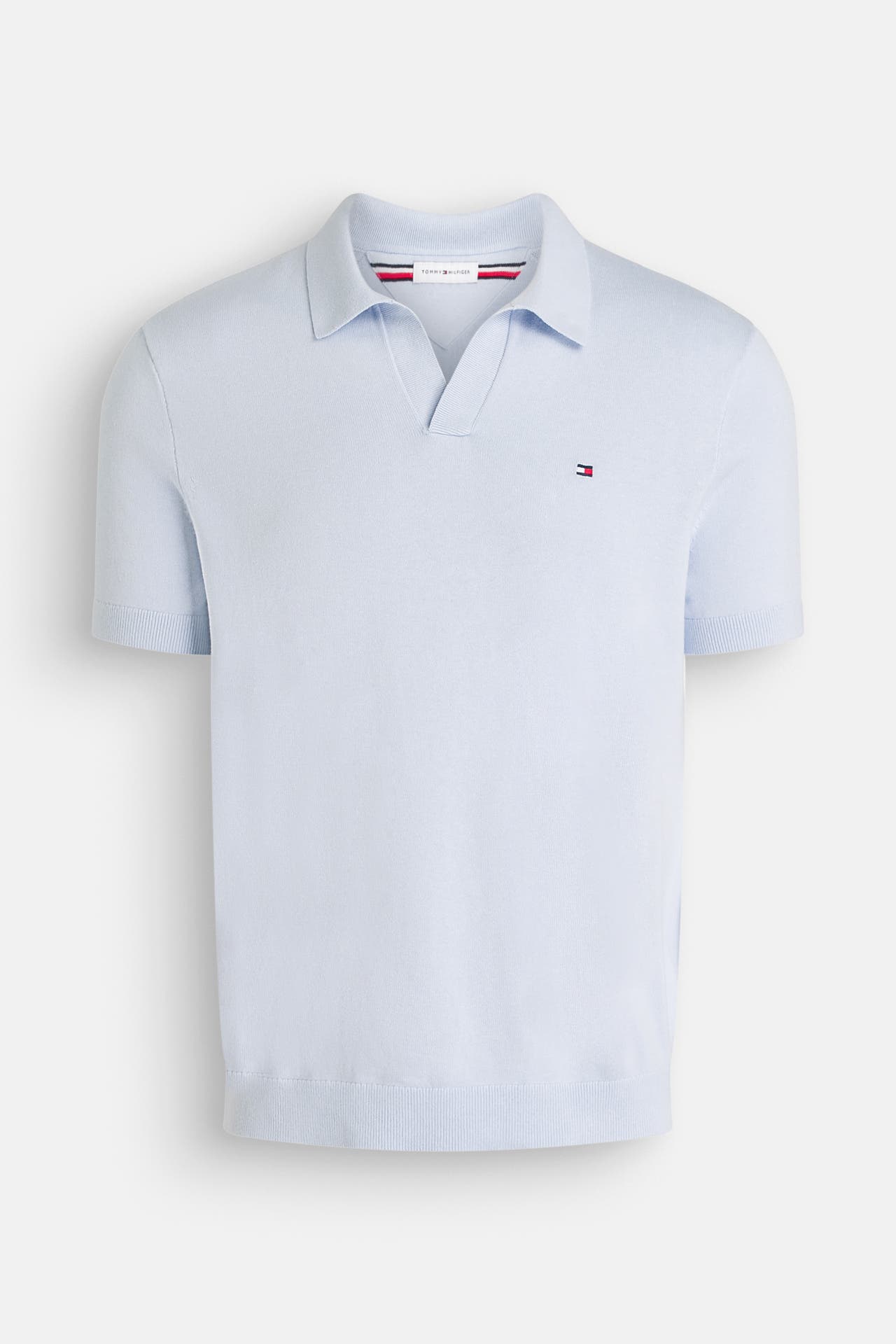 TOMMY HILFIGER Strickshirt 'Jonny' hellblau, Bild 1