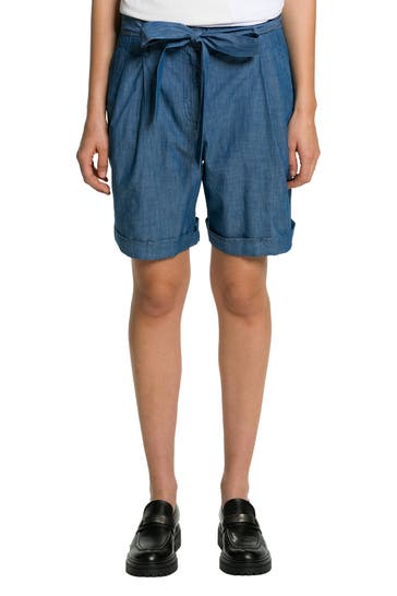 G-STAR Jeansshorts blau
