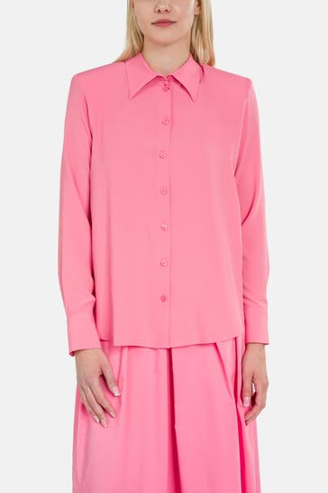 RIANI Seidenmix-Bluse pink