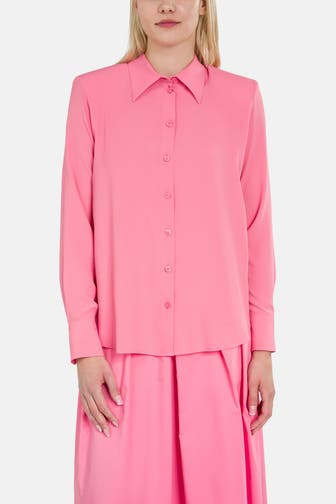 RIANI Seidenmix-Bluse pink