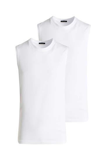 SCHIESSER 2er-Pack Tank Tops weiß