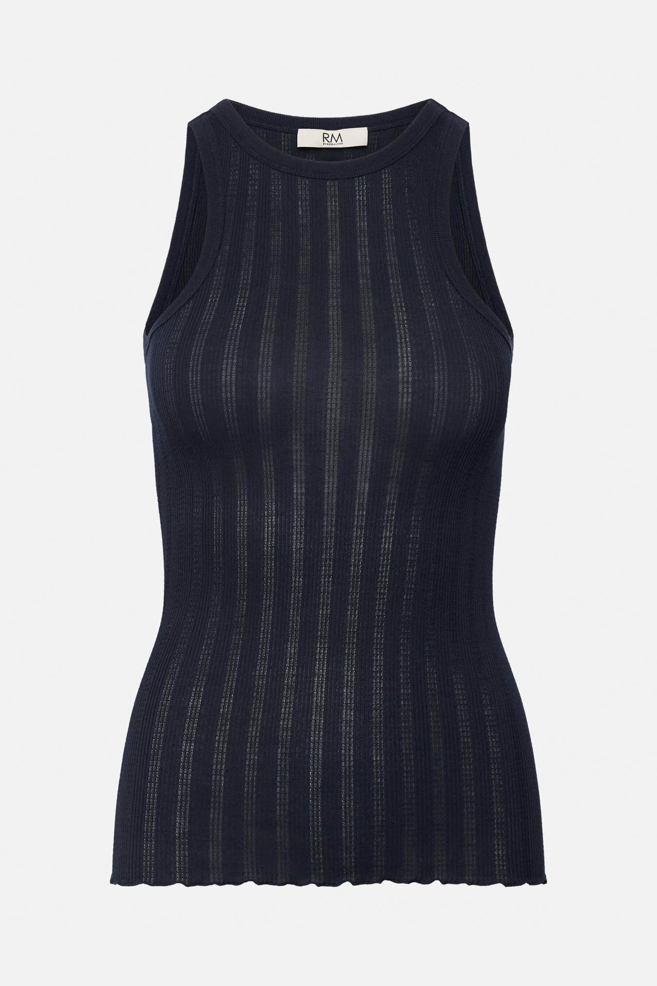 RM BY ROSEMUNDE Top 'Bardot' navy, Bild 1