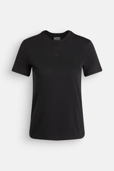 DIESEL T-Shirt schwarz