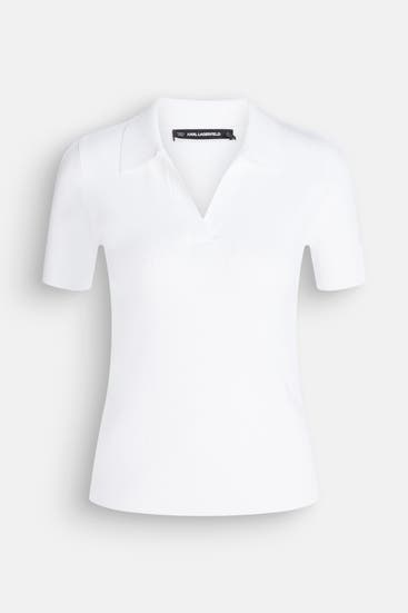 KARL LAGERFELD - Polo-Shirt weiß