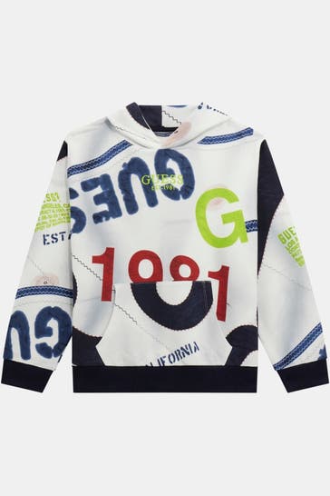 GUESS Hoodie mehrfarbig