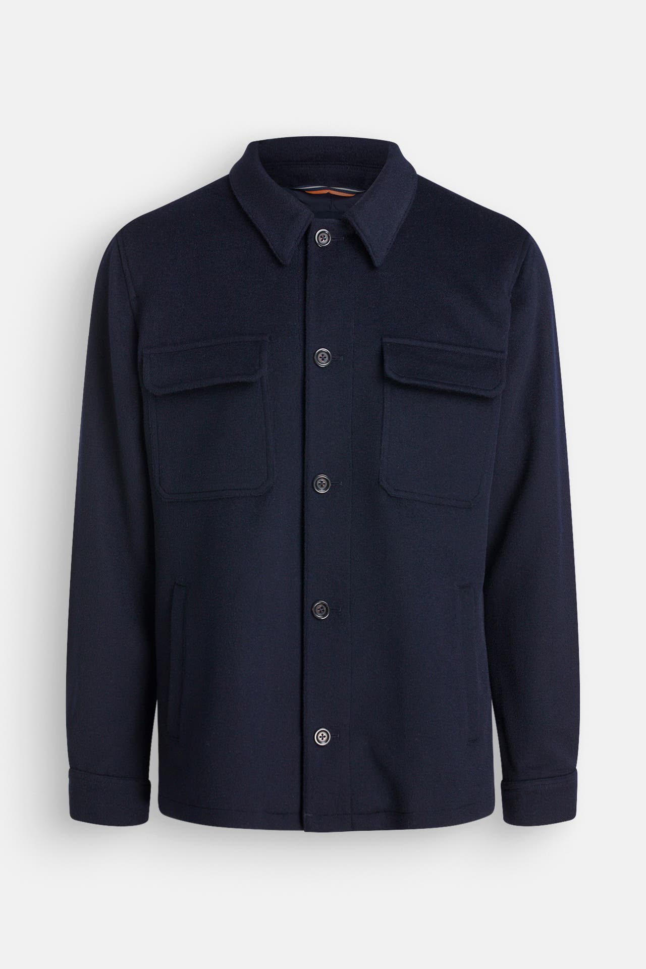 MABRUN Woll-Overshirt 'Allesandro' navy, Bild 1