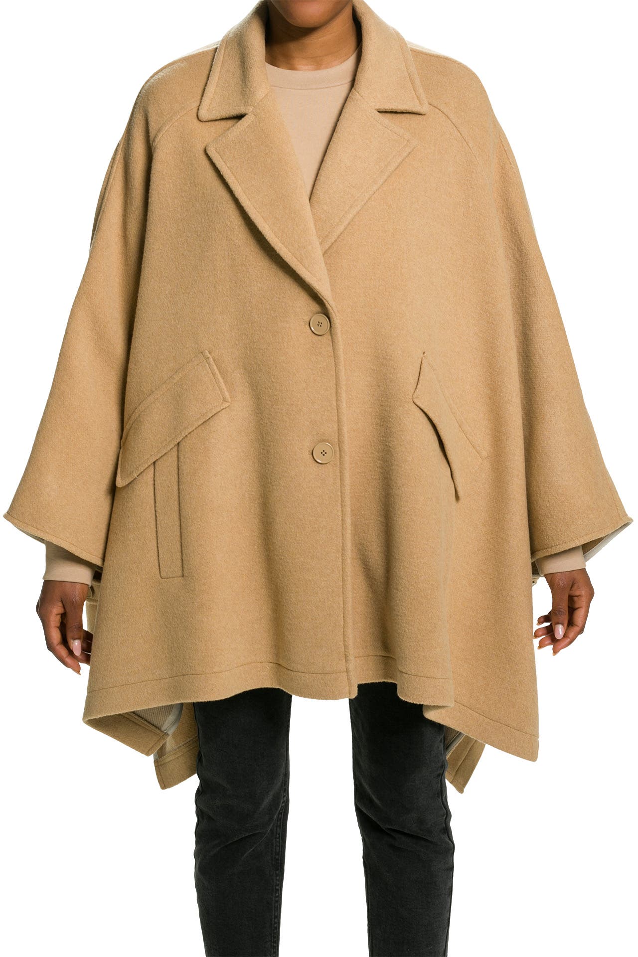 FUCHS SCHMITT Poncho hellbraun, Bild 1