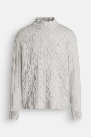 NAPAPIJRI Wollpullover hellgrau