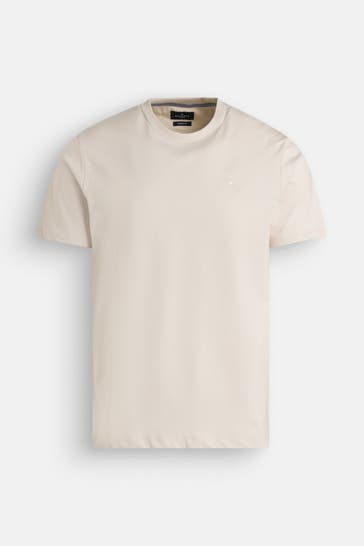 HACKETT T-Shirt 'Pima' creme