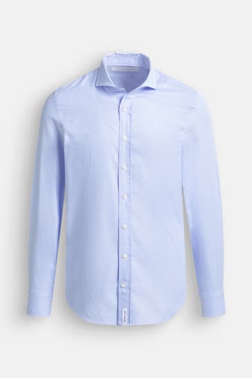 BALDESSARINI Casual-Hemd 'Hugh' blau