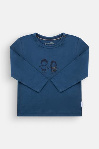 SANETTA Longsleeve blau