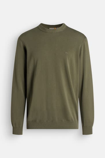 TIMBERLAND Strickpullover oliv