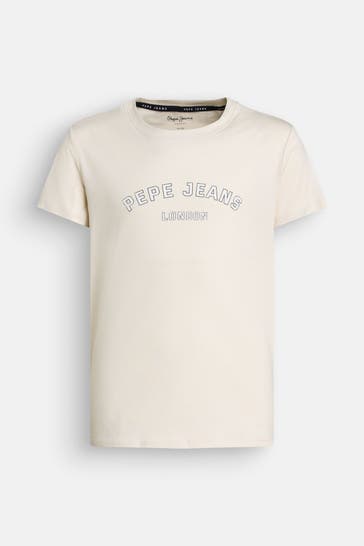 PEPE JEANS T-Shirt 'Aldrige' beige