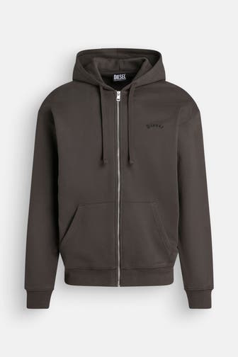 DIESEL Sweatjacke dunkelgrau