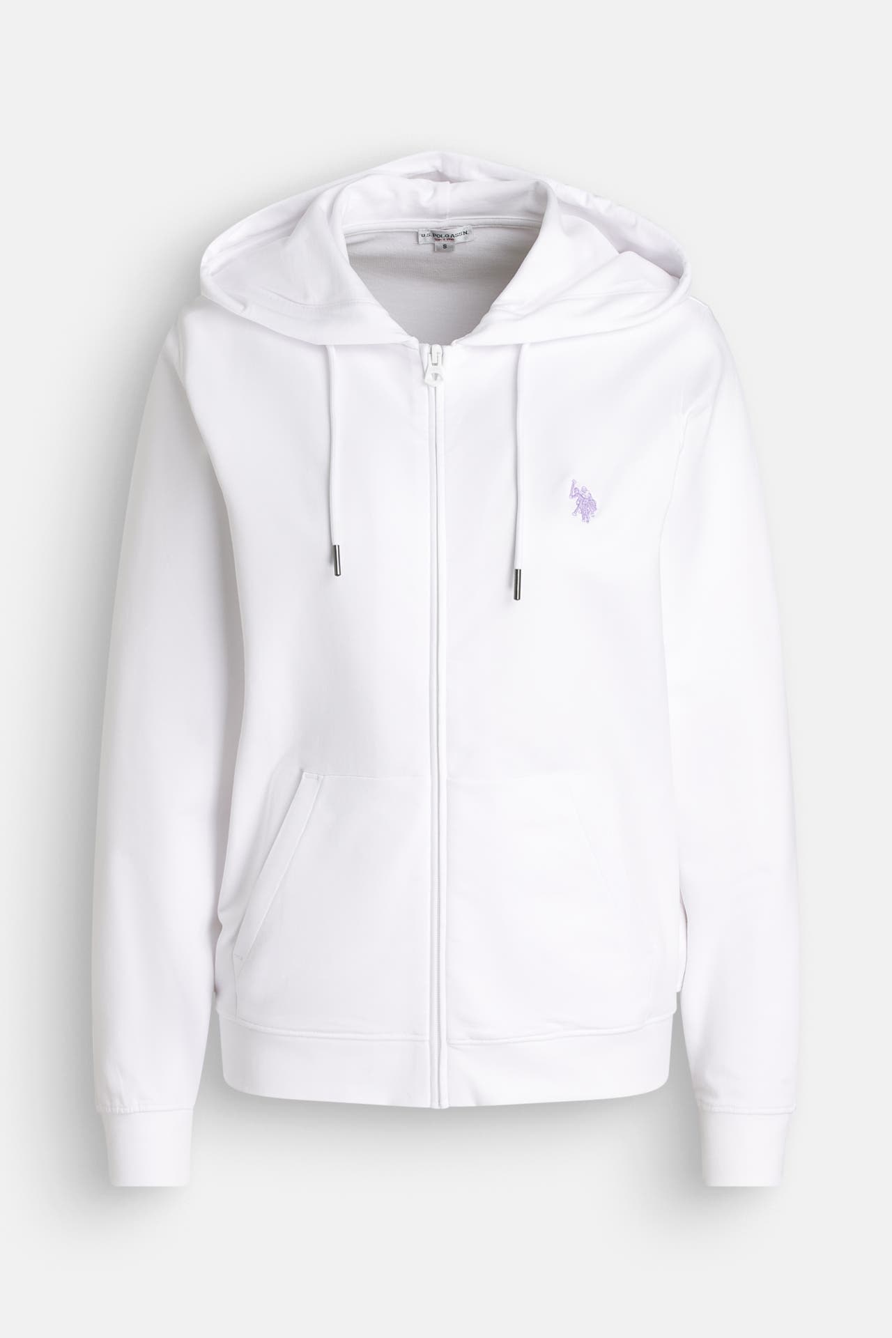 U.S. POLO ASSN. Sweatjacke weiß, Bild 1