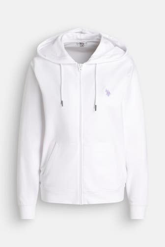 U.S. POLO ASSN. Sweatjacke weiß
