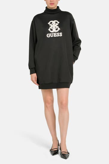 GUESS Sweat-Kleid schwarz