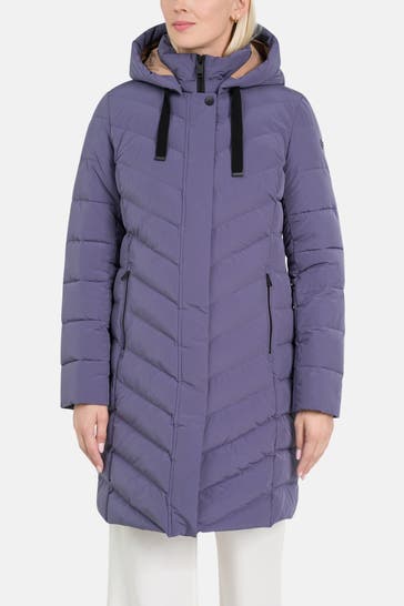 FUCHS SCHMITT Steppmantel graublau