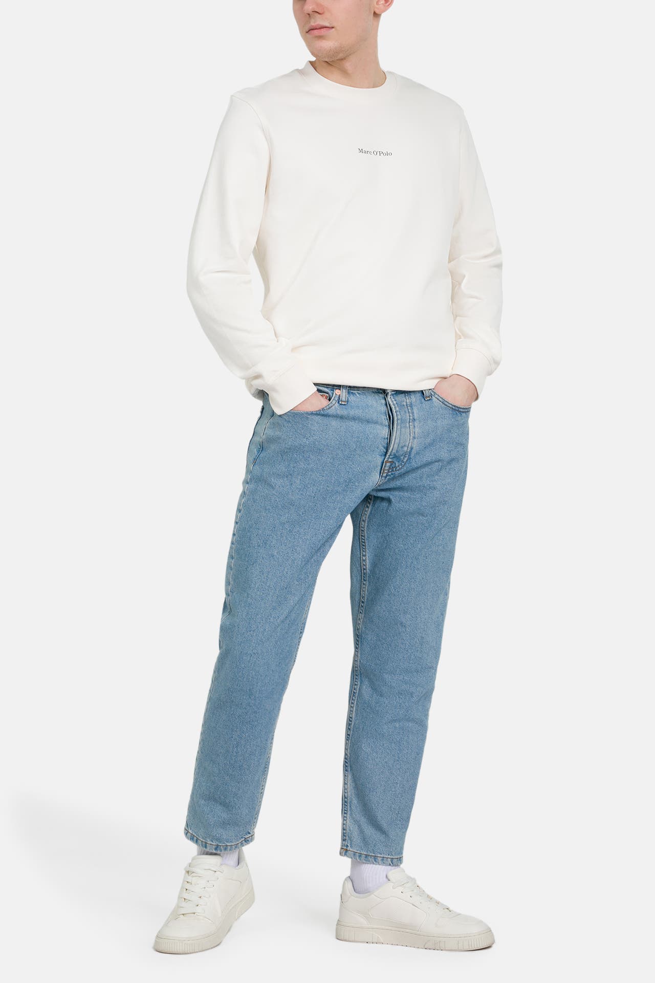 MARC O'POLO Sweatshirt weiß, Bild 1