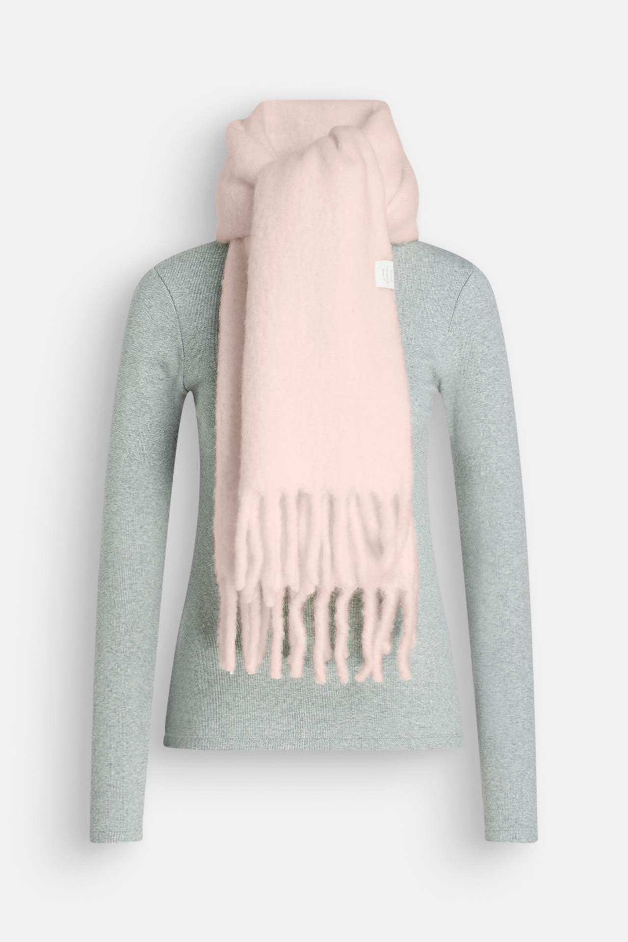 TOMMY HILFIGER Wollmix-Schal hellrosa, Bild 1