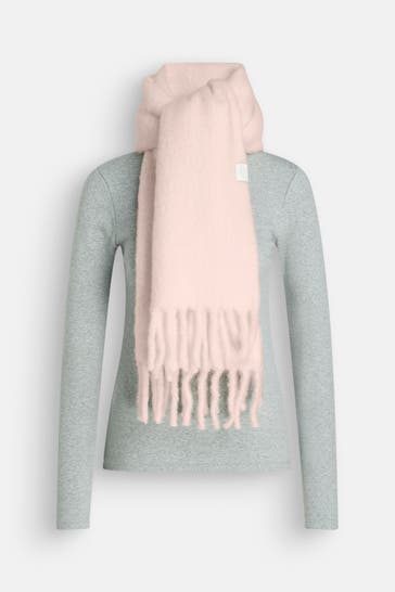 TOMMY HILFIGER Wollmix-Schal hellrosa