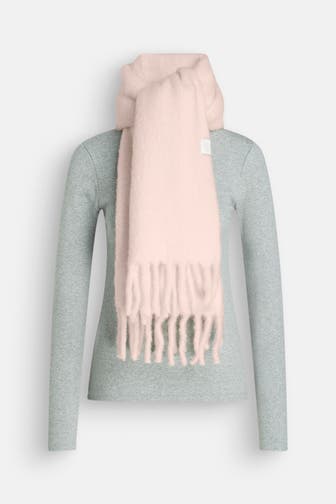 TOMMY HILFIGER Wollmix-Schal hellrosa