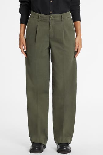 GUESS Stoffhose oliv