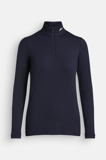 KJUS Midlayer 'Feel' nachtblau