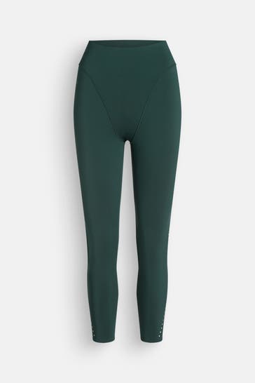 ADIDAS Leggings 'Optime Boa' dunkelgrün