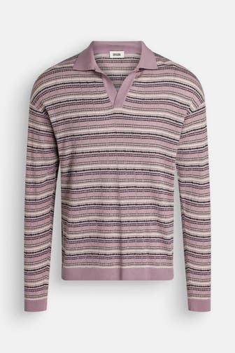 DRYKORN Strick-Polo 'Rustino' gestreift
