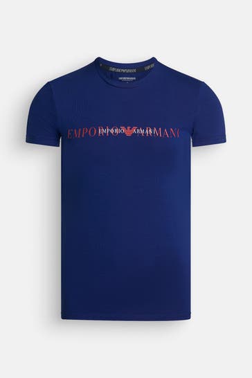 EMPORIO ARMANI T-Shirt königsblau