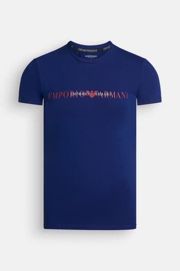 EMPORIO ARMANI - T-Shirt königsblau