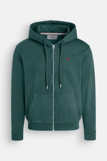 REPLAY Sweatjacke dunkelgrün