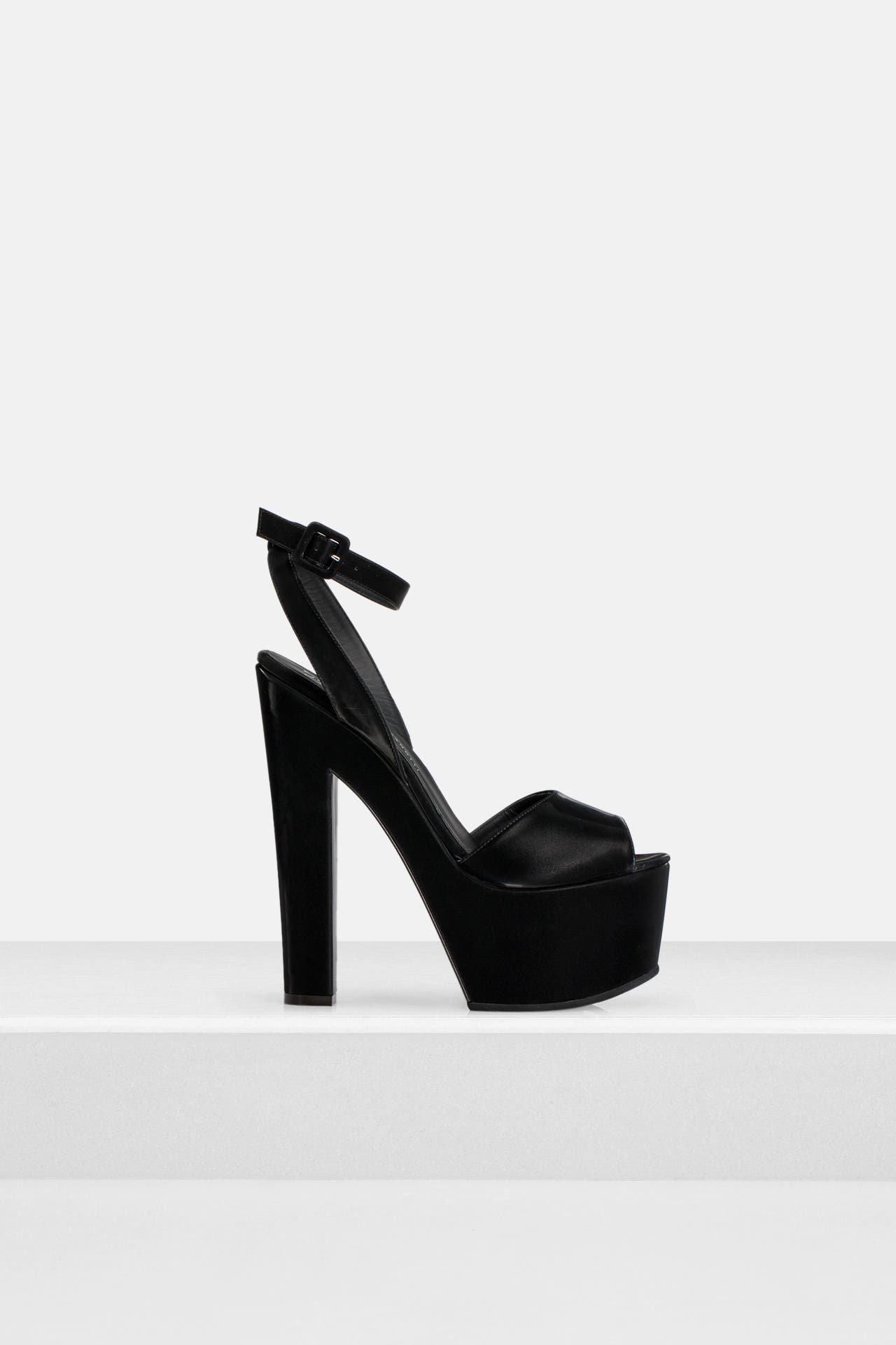 GIUSEPPE ZANOTTI Plateau-Sandaletten schwarz, Bild 1