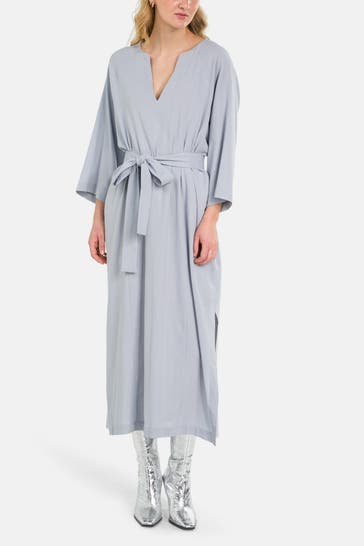 DRYKORN Maxikleid 'Indaris' eisblau