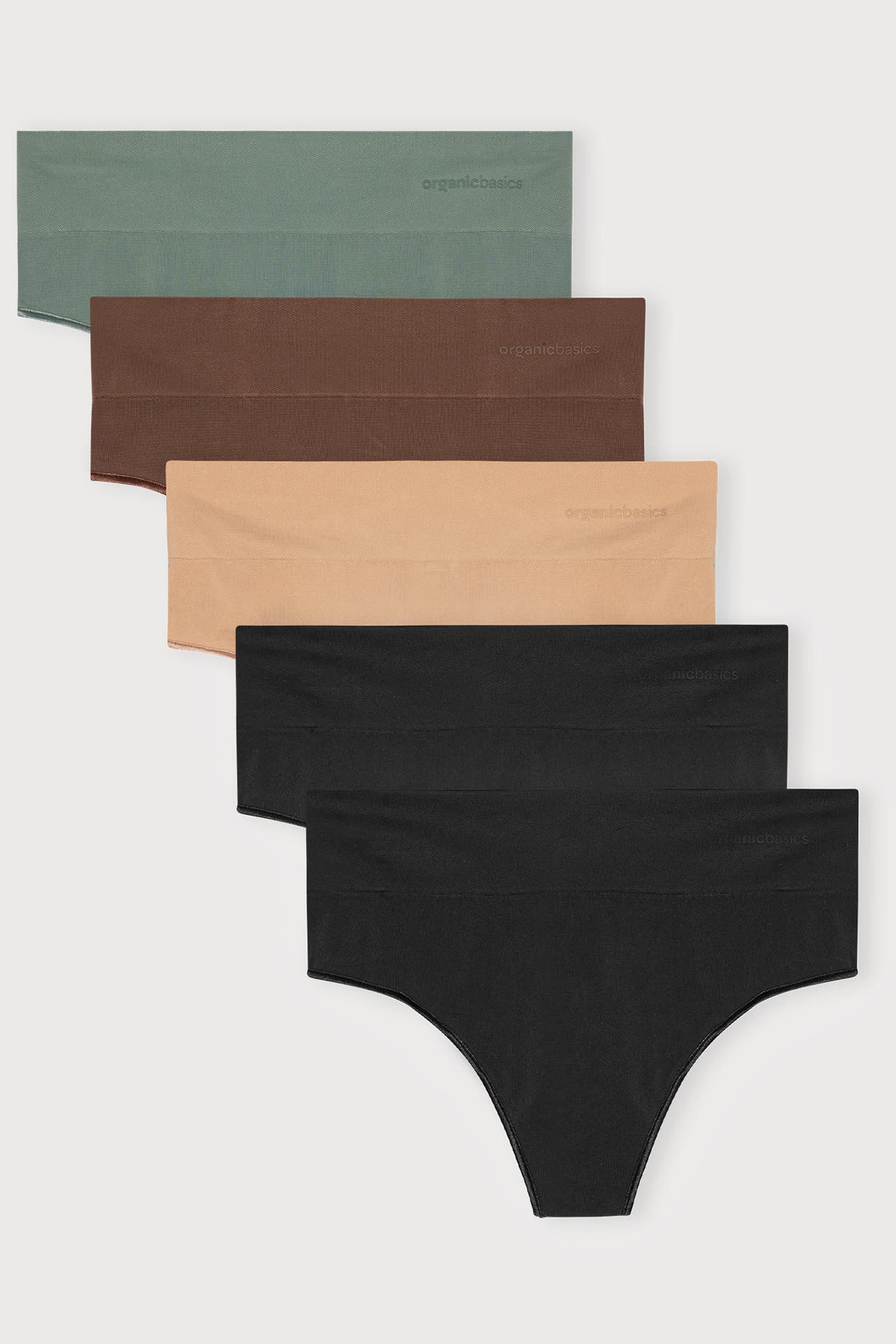 ORGANIC BASICS 5er-Pack Slips mehrfarbig, Bild 1