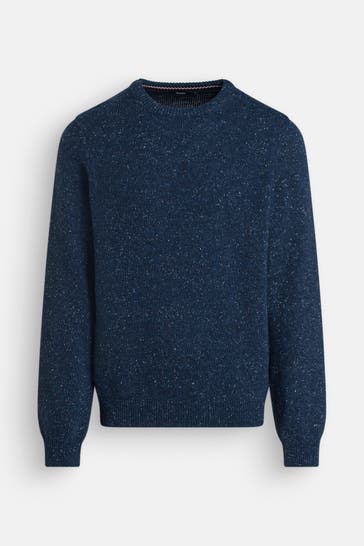 HECHTER Paris Strickpullover dunkelblau