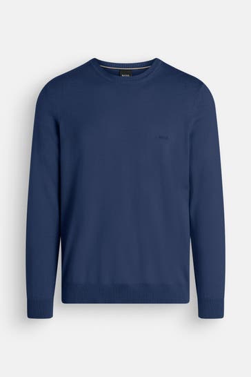 BOSS Wollpullover 'Bagritte' navy