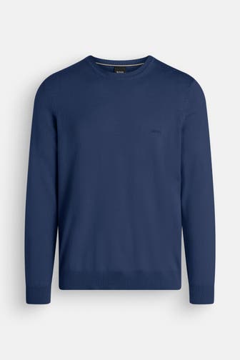 BOSS Wollpullover 'Bagritte' navy