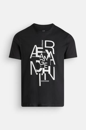 ARMANI EXCHANGE T-Shirt schwarz