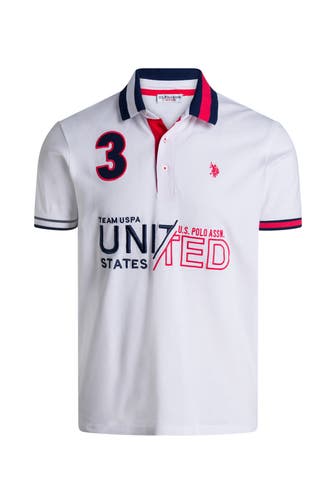 U.S. POLO ASSN. Polo-Shirt weiß