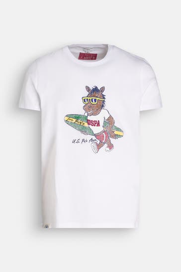 U.S. POLO ASSN. T-Shirt weiß