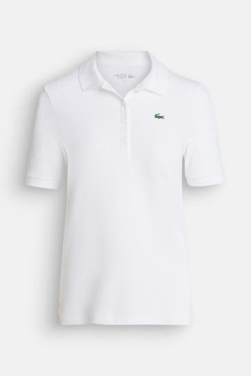LACOSTE Polo-Shirt weiß