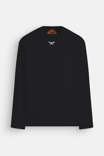 MCM Longsleeve schwarz