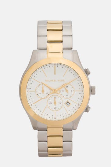 MICHAEL KORS Chronograph 'Slim Runway' zweifarbig