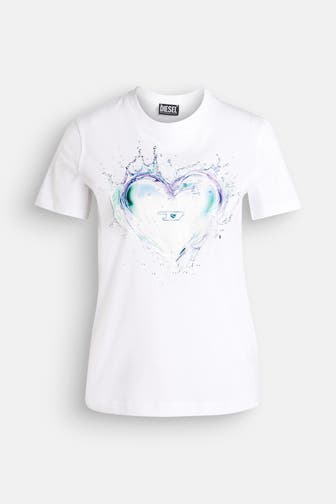 DIESEL T-Shirt weiß